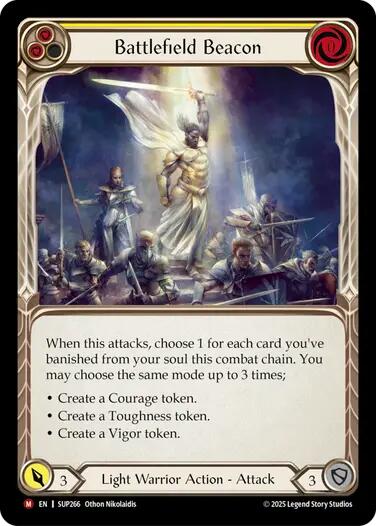 Battlefield Beacon [SUP266] (Super Slam)  Rainbow Foil | Boutique FDB TCG