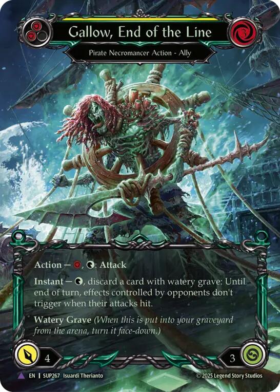 Gallow, End of the Line (Marvel Cold Foil) [SUP267] (Super Slam)  Cold Foil | Boutique FDB TCG