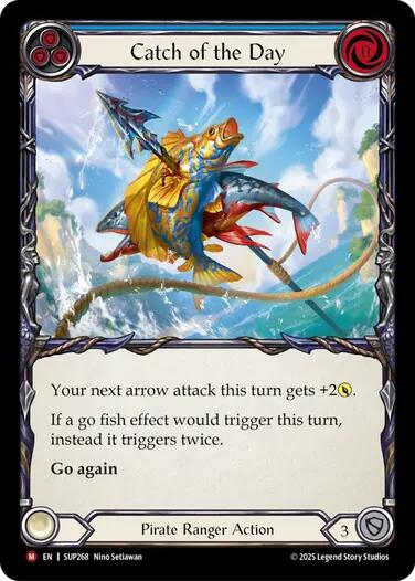 Catch of the Day [SUP268] (Super Slam)  Rainbow Foil | Boutique FDB TCG