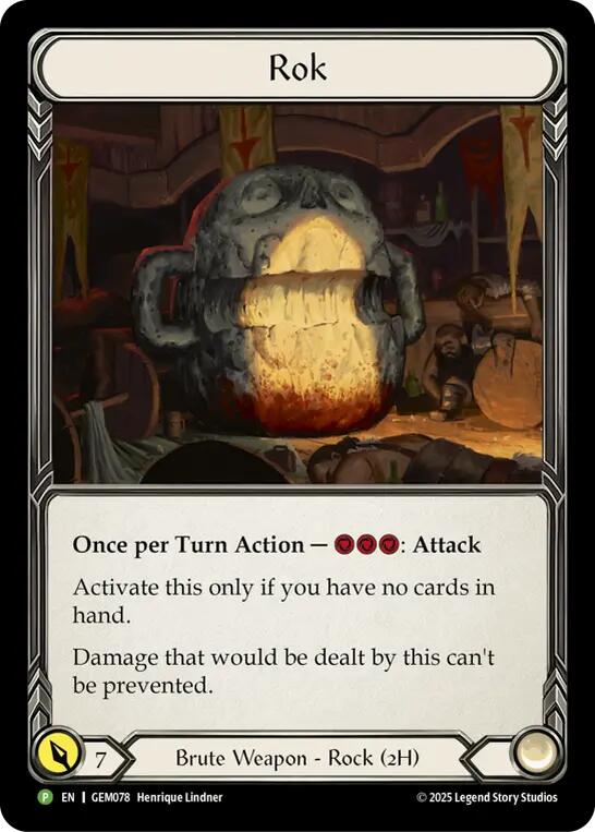 Rok [GEM078] (GEM Pack 3) | Boutique FDB TCG