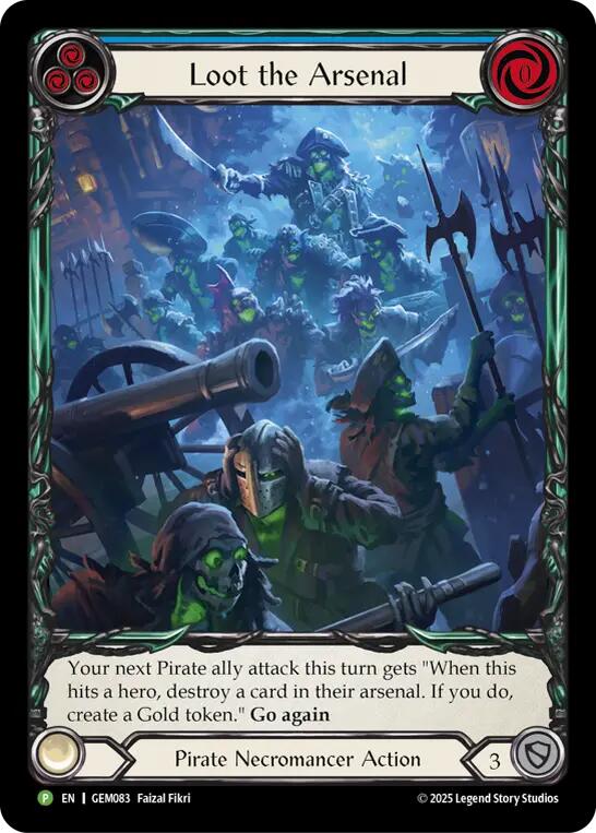 Loot the Arsenal [GEM083] (GEM Pack 3) | Boutique FDB TCG