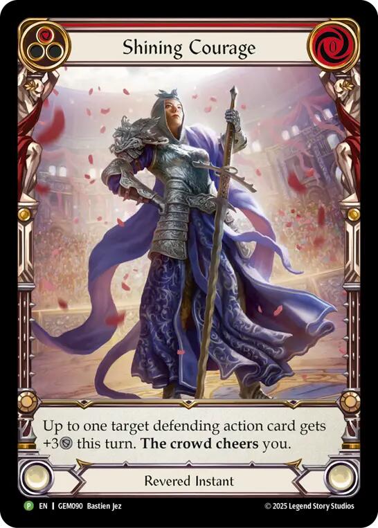 Shining Courage [GEM090] (GEM Pack 3) | Boutique FDB TCG