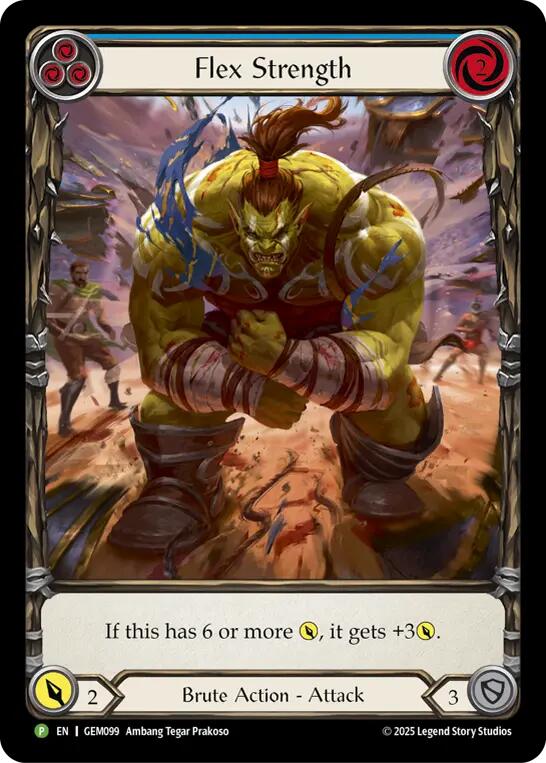 Flex Strength [GEM099] (GEM Pack 3) | Boutique FDB TCG