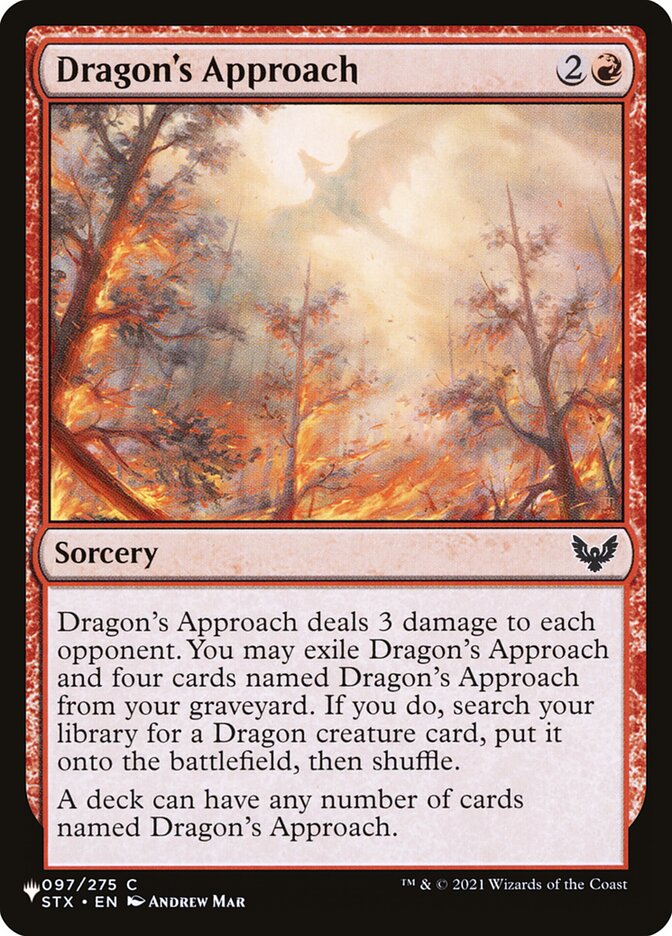 Dragon's Approach [The List] | Boutique FDB TCG