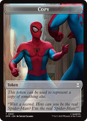 Copy // Human Citizen Double-Sided Token [Marvel's Spider-Man Tokens] | Boutique FDB TCG