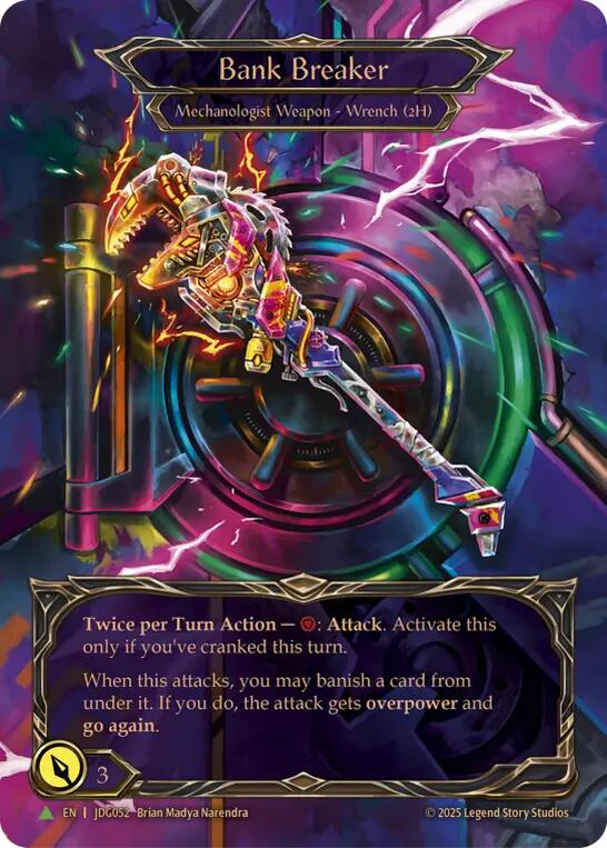 Construct Bank Breaker [JDG052] (Promo)  Cold Foil | Boutique FDB TCG