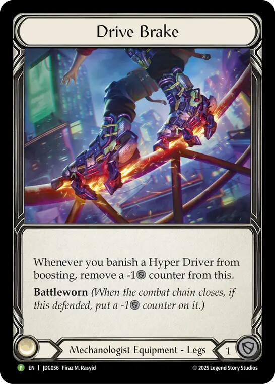 Drive Brake [JDG056] (Promo)  Cold Foil | Boutique FDB TCG