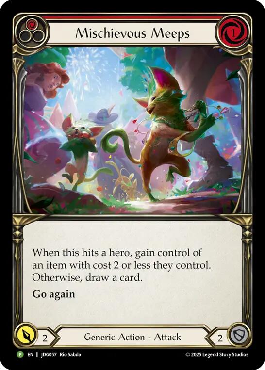 Mischievous Meeps [JDG057] (Promo)  Cold Foil | Boutique FDB TCG