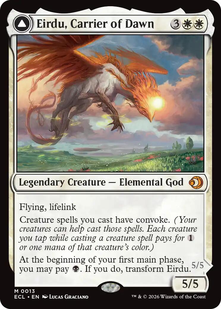 Eirdu, Carrier of Dawn [Lorwyn Eclipsed] | Boutique FDB TCG