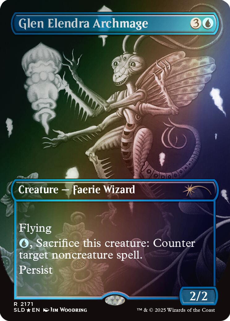 Glen Elendra Archmage (2171) (Rainbow Foil) [Secret Lair Drop Series] | Boutique FDB TCG