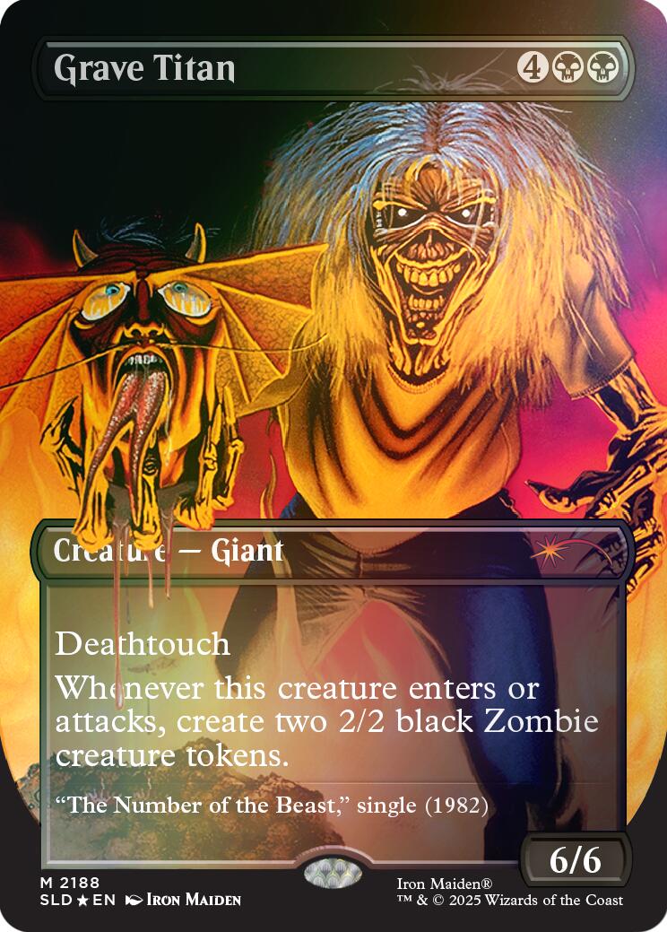Grave Titan (2188) (Rainbow Foil) [Secret Lair Drop Series] | Boutique FDB TCG