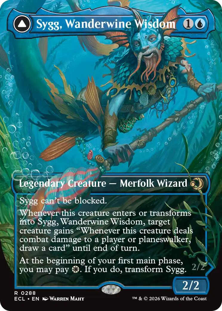 Sygg, Wanderwine Wisdom (Borderless) [Lorwyn Eclipsed] | Boutique FDB TCG