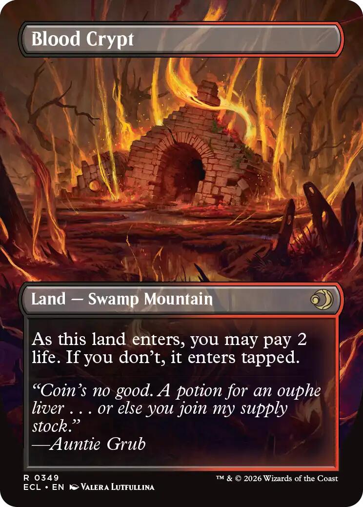 Blood Crypt (Borderless) [Lorwyn Eclipsed] | Boutique FDB TCG