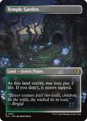 Temple Garden (Borderless) [Lorwyn Eclipsed] | Boutique FDB TCG