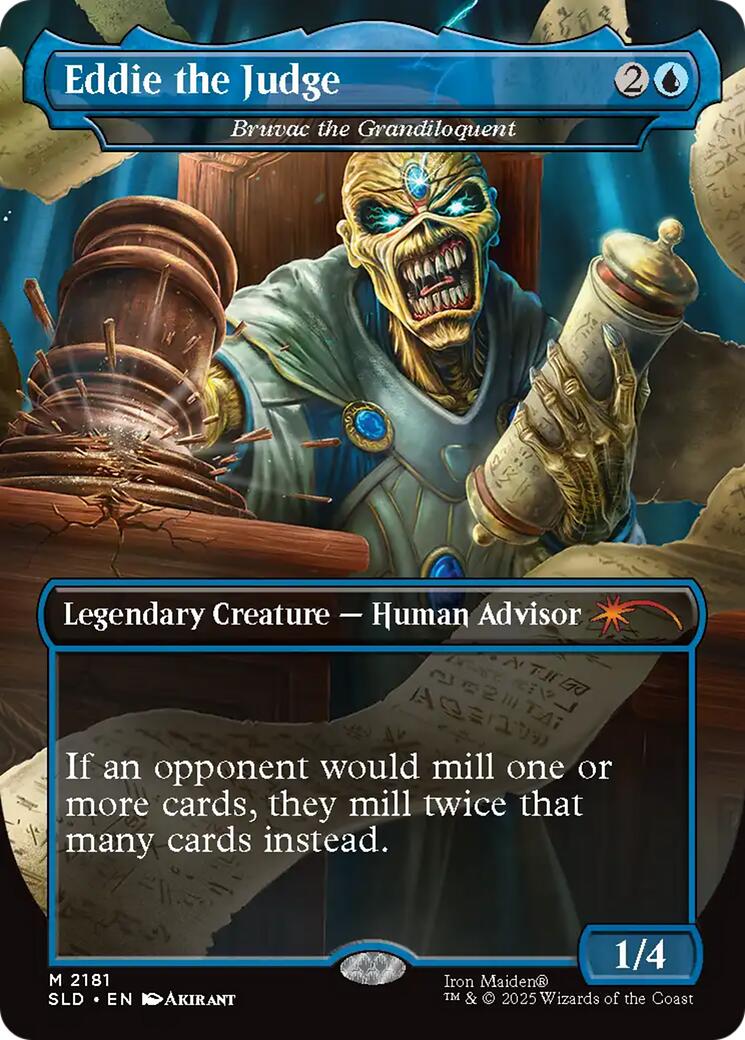 Eddie the Judge - Bruvac the Grandiloquent [Secret Lair Drop Series] | Boutique FDB TCG
