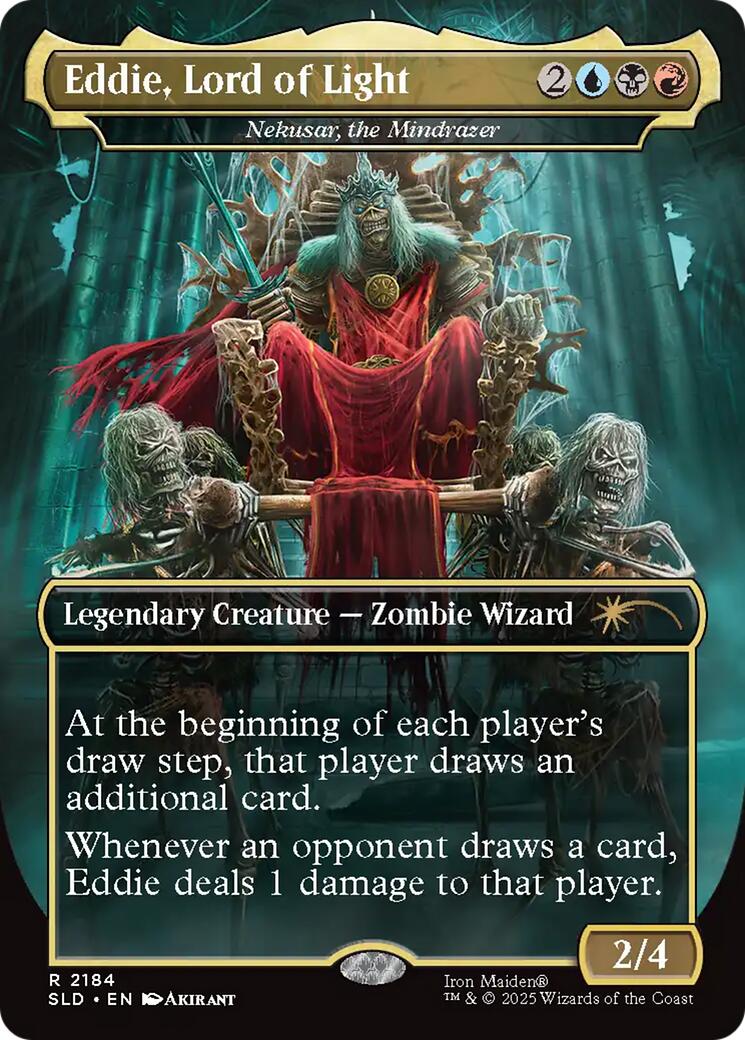 Eddie, Lord of Light - Nekusar, the Mindrazer [Secret Lair Drop Series] | Boutique FDB TCG