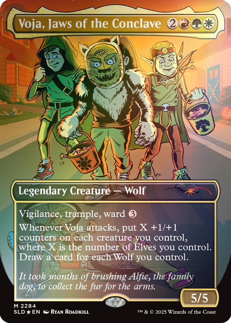 Voja, Jaws of the Conclave (Rainbow Foil) [Secret Lair Drop Series] | Boutique FDB TCG