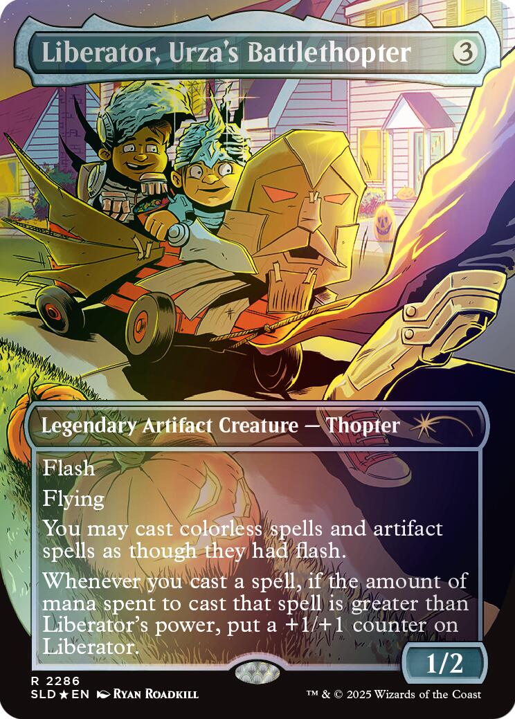 Liberator, Urza's Battlethopter (Rainbow Foil) [Secret Lair Drop Series] | Boutique FDB TCG