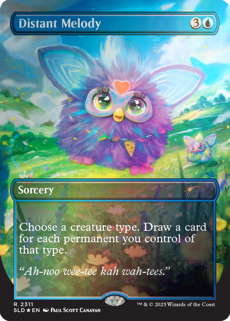 Distant Melody (2311) (Rainbow Foil) [Secret Lair Drop Series] | Boutique FDB TCG