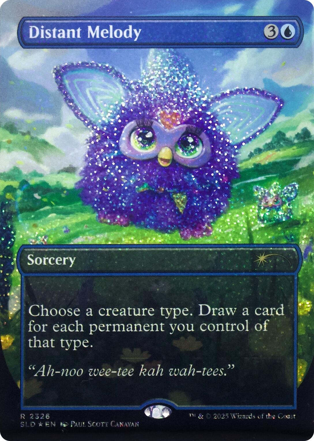 Distant Melody (2311) (Confetti Foil) [Secret Lair Drop Series] | Boutique FDB TCG