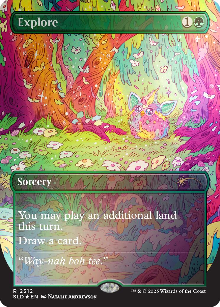 Explore (2312) (Rainbow Foil) [Secret Lair Drop Series] | Boutique FDB TCG