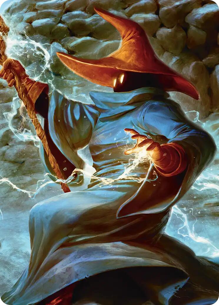 The Destined Black Mage Scene Art Card [FINAL FANTASY Art Series] | Boutique FDB TCG