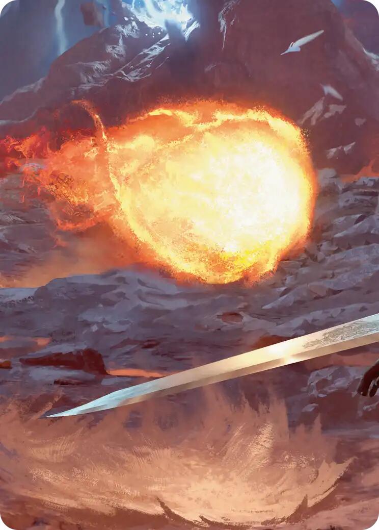 Duelist's Flame Scene Art Card [FINAL FANTASY Art Series] | Boutique FDB TCG
