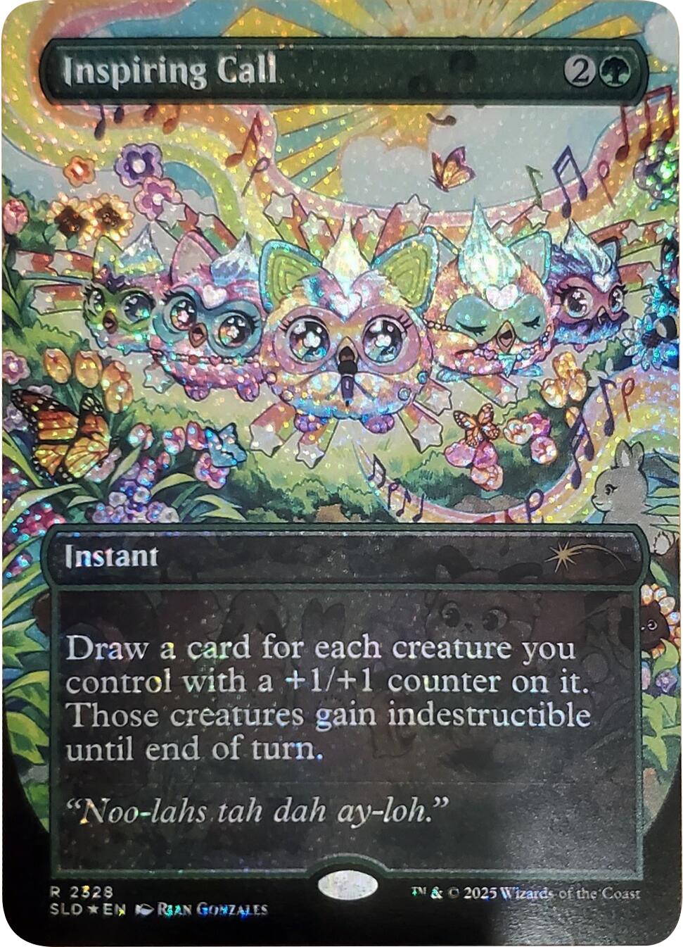 Inspiring Call (Confetti Foil) [Secret Lair Drop Series] | Boutique FDB TCG