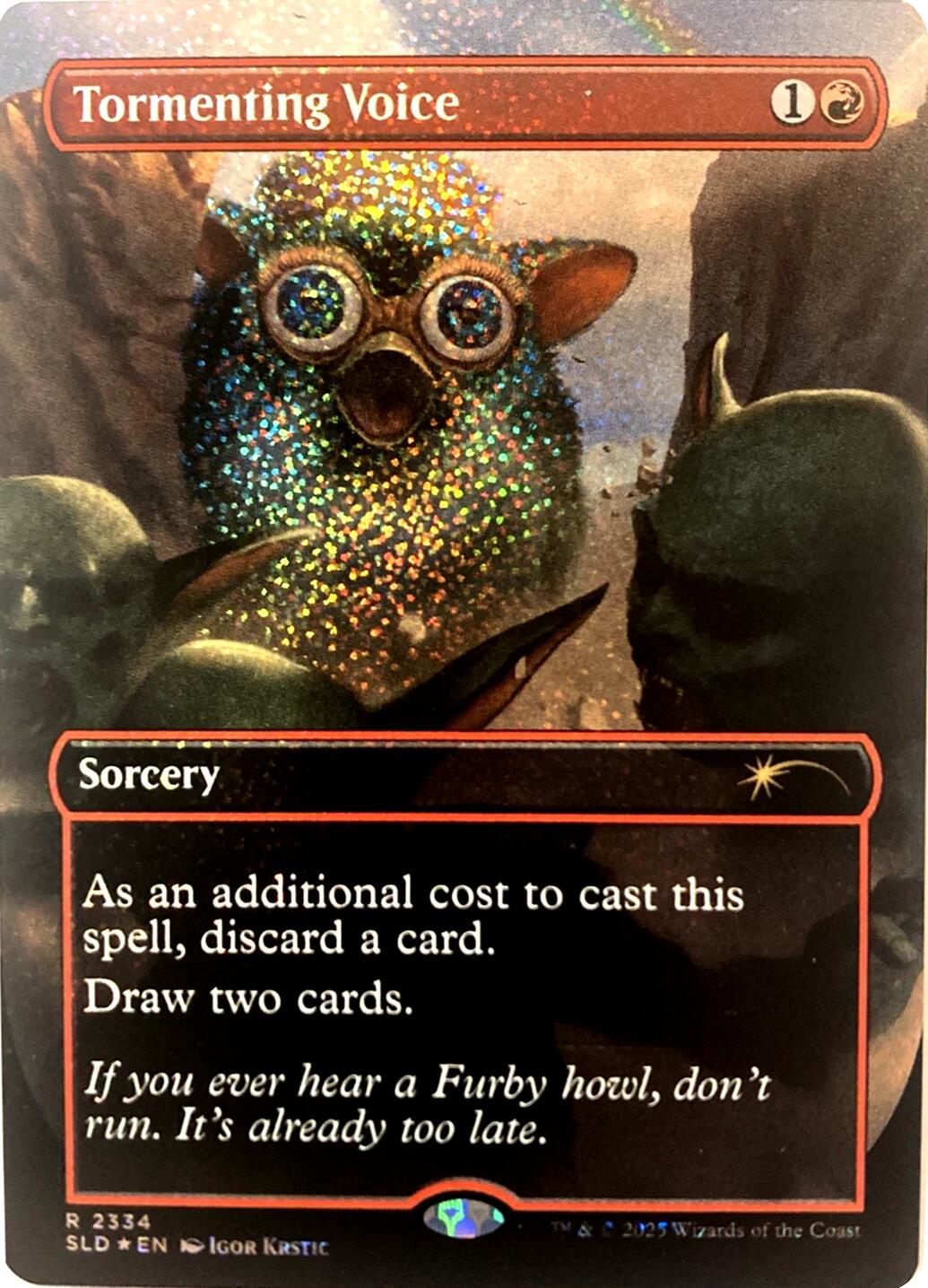 Tormenting Voice (Confetti Foil) [Secret Lair Drop Series] | Boutique FDB TCG
