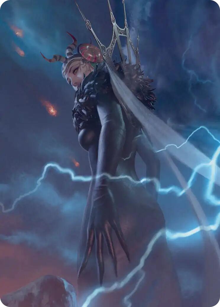 Edea, Possessed Sorceress Scene Art Card [FINAL FANTASY Art Series] | Boutique FDB TCG