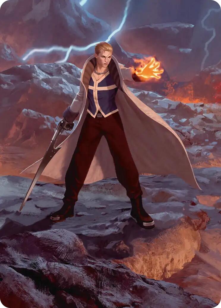 Seifer, Balamb Rival Scene Art Card [FINAL FANTASY Art Series] | Boutique FDB TCG