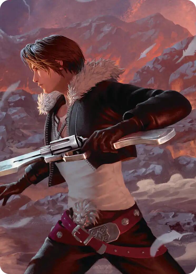 Squall, Gunblade Duelist Scene Art Card [FINAL FANTASY Art Series] | Boutique FDB TCG