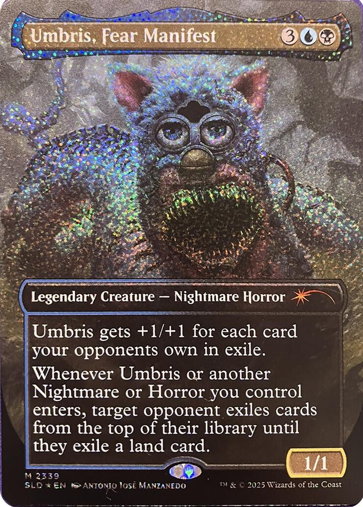 Umbris, Fear Manifest (Confetti Foil) [Secret Lair Drop Series] | Boutique FDB TCG