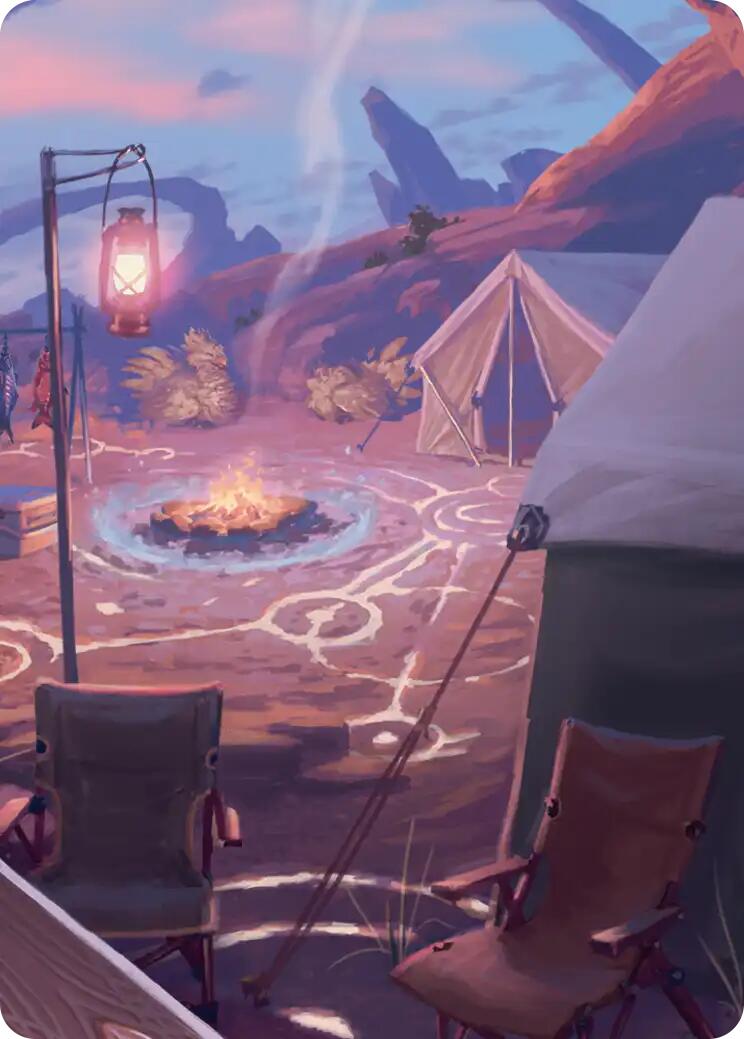 Chocobo Camp Scene Art Card [FINAL FANTASY Art Series] | Boutique FDB TCG