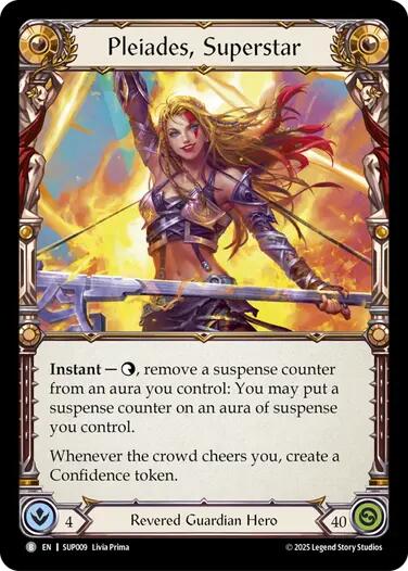 Pleiades, Superstar // Pleiades [SUP009//SUP010] (Super Slam) | Boutique FDB TCG