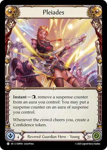 Pleiades, Superstar // Pleiades [SUP009//SUP010] (Super Slam) | Boutique FDB TCG