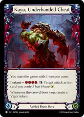 Kayo, Underhanded Cheat // Kayo, Strong-arm [SUP063//SUP064] (Super Slam) | Boutique FDB TCG