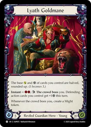Lyath Goldmane, Vile Savant // Lyath Goldmane [SUP071//SUP072] (Super Slam) | Boutique FDB TCG