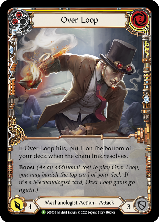 Over Loop (Yellow) [LGS033] (Promo) | Boutique FDB TCG
