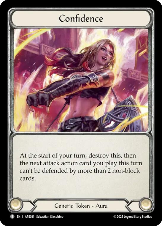 Confidence [APS031] (Armory Deck: Pleiades) | Boutique FDB TCG