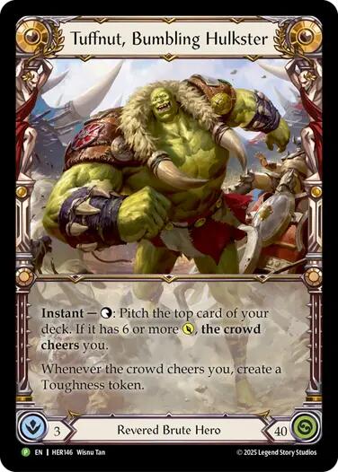 Tuffnut, Bumbling Hulkster [HER146] (Promo)  Rainbow Foil | Boutique FDB TCG
