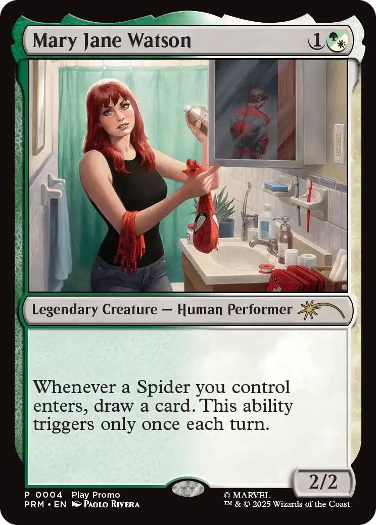 Mary Jane Watson [Wizards Play Network 2025] | Boutique FDB TCG