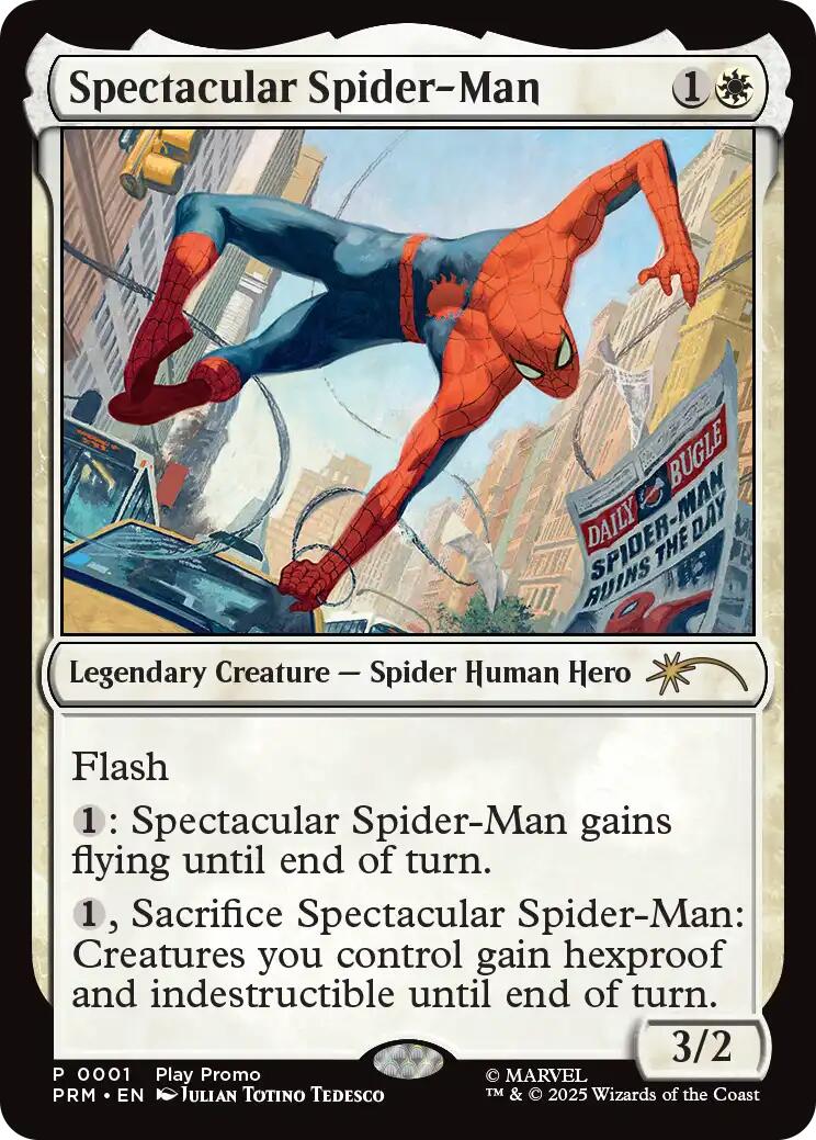 Spectacular Spider-Man [Wizards Play Network 2025] | Boutique FDB TCG