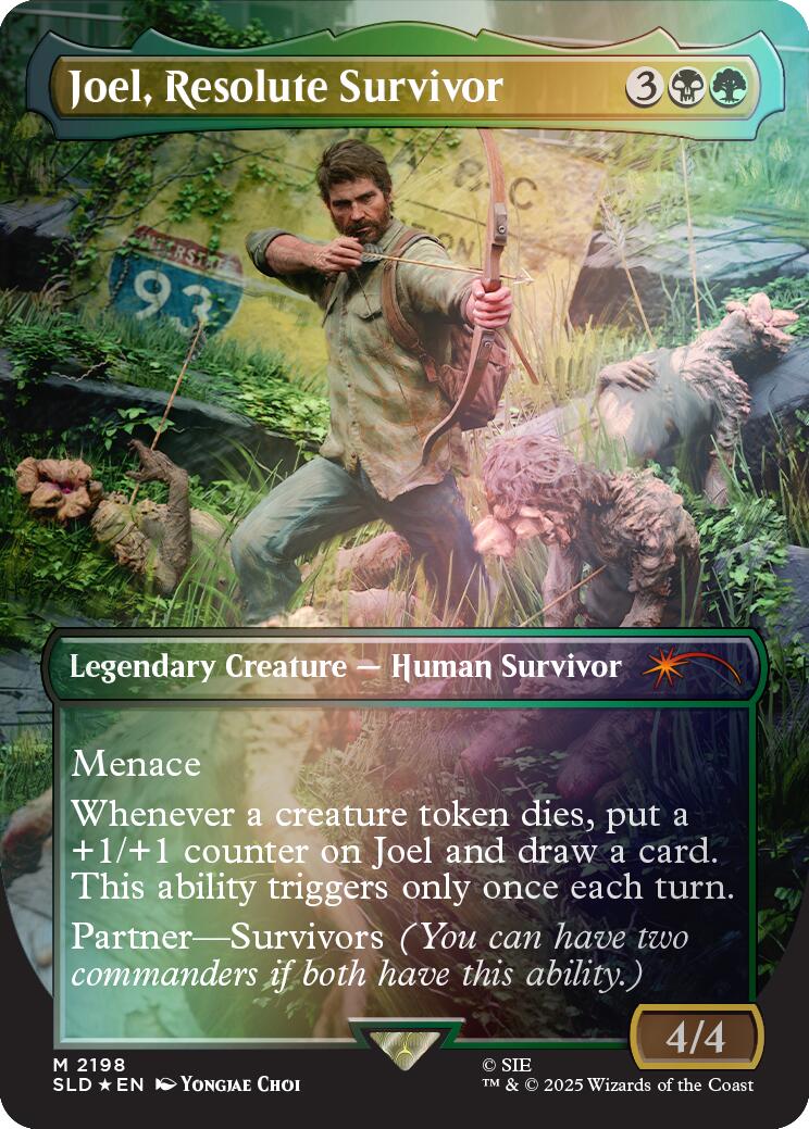 Joel, Resolute Survivor (Rainbow Foil) [Secret Lair Drop Series] | Boutique FDB TCG
