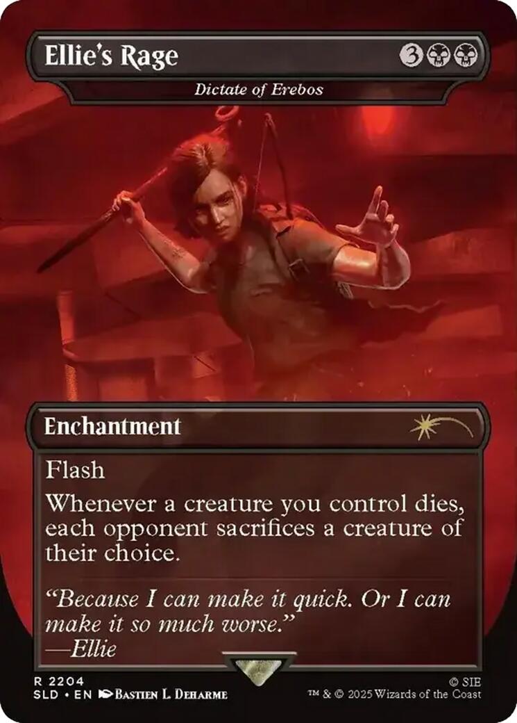 Ellie's Rage - Dictate of Erebos [Secret Lair Drop Series] | Boutique FDB TCG