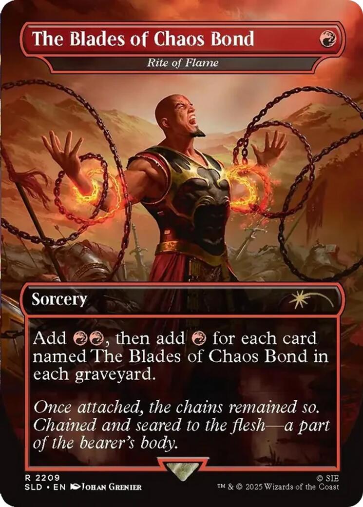 The Blades of Chaos Bond - Rite of Flame [Secret Lair Drop Series] | Boutique FDB TCG