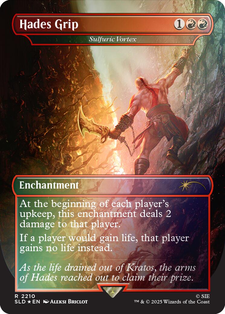 Hades Grip - Sulfuric Vortex (Rainbow Foil) [Secret Lair Drop Series] | Boutique FDB TCG