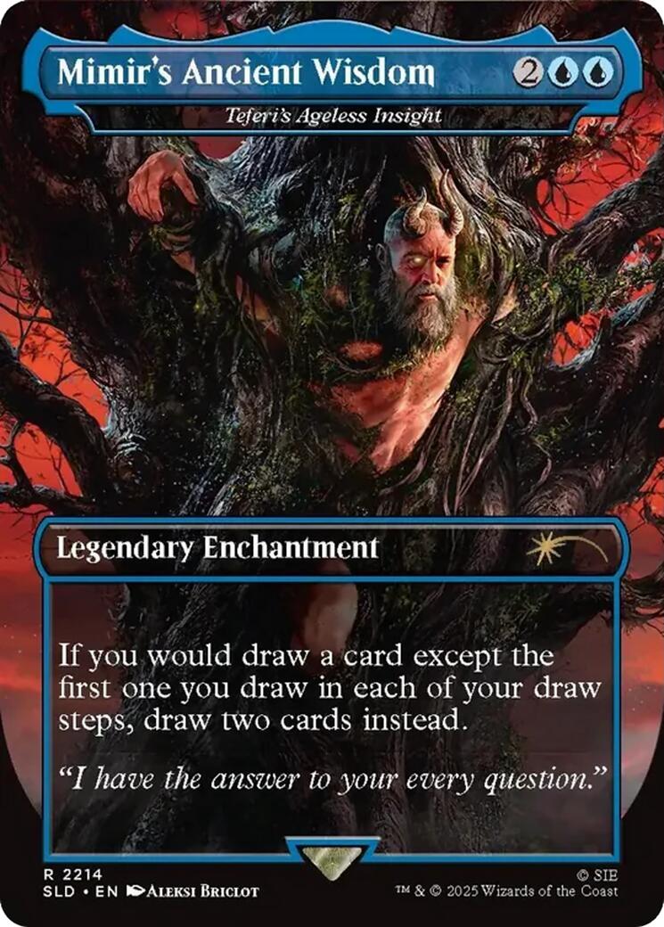 Mimir's Ancient Wisdom - Teferi's Ageless Insight [Secret Lair Drop Series] | Boutique FDB TCG