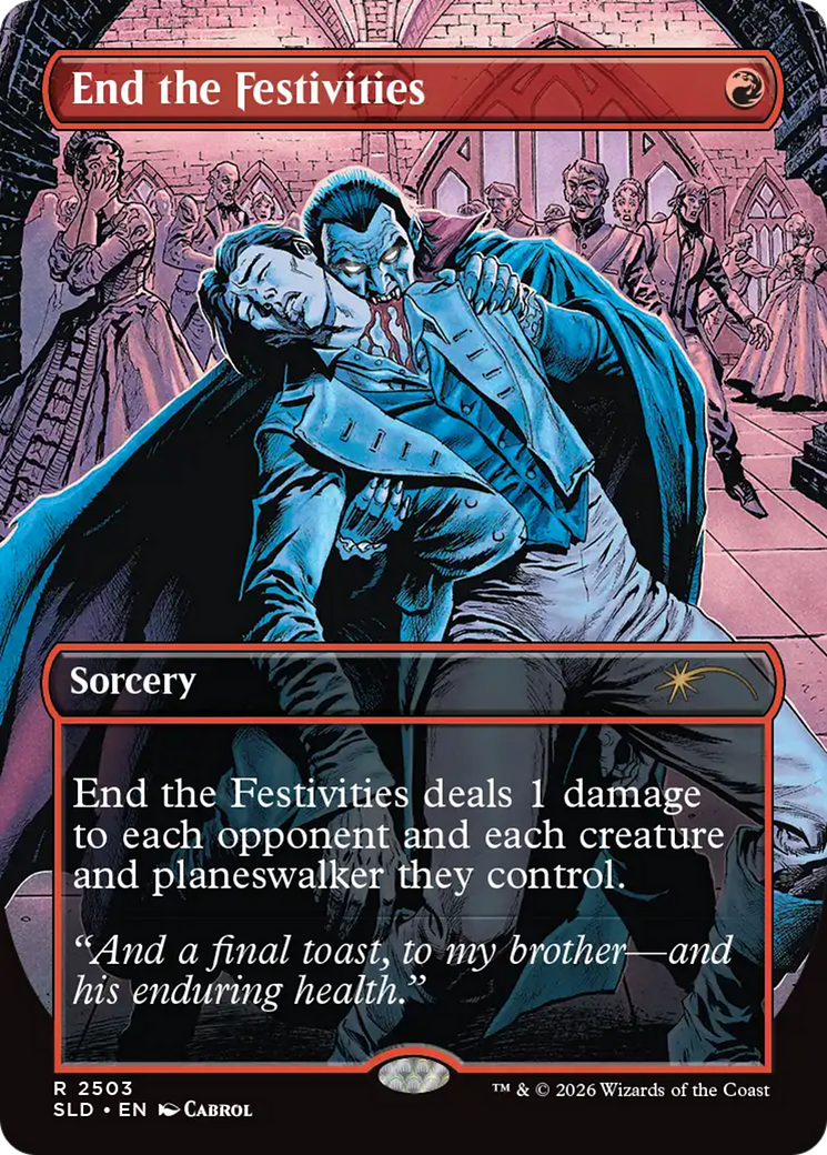 End the Festivities [Secret Lair Drop Series] | Boutique FDB TCG