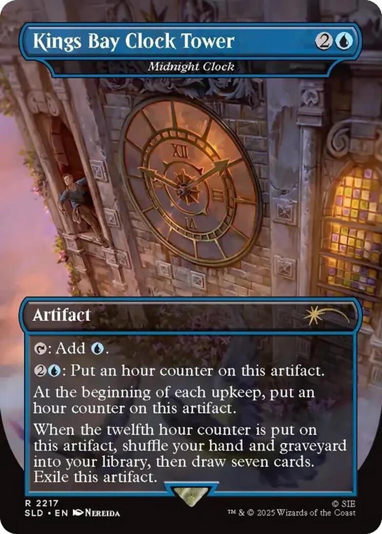 Kings Bay Clock Tower - Midnight Clock [Secret Lair Drop Series] | Boutique FDB TCG